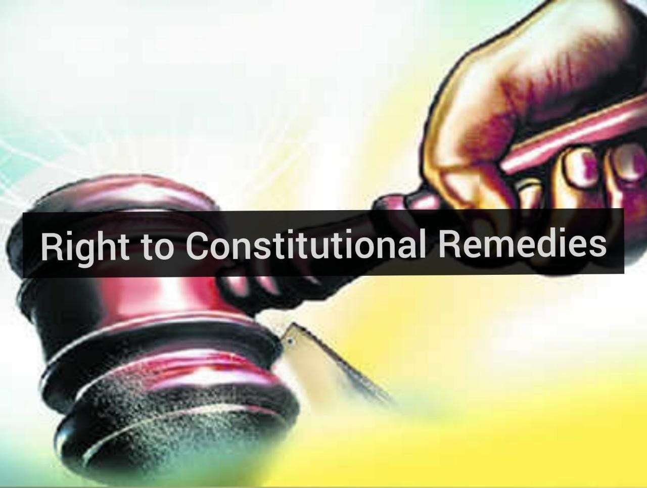 Right To Constitutional Remedies Images