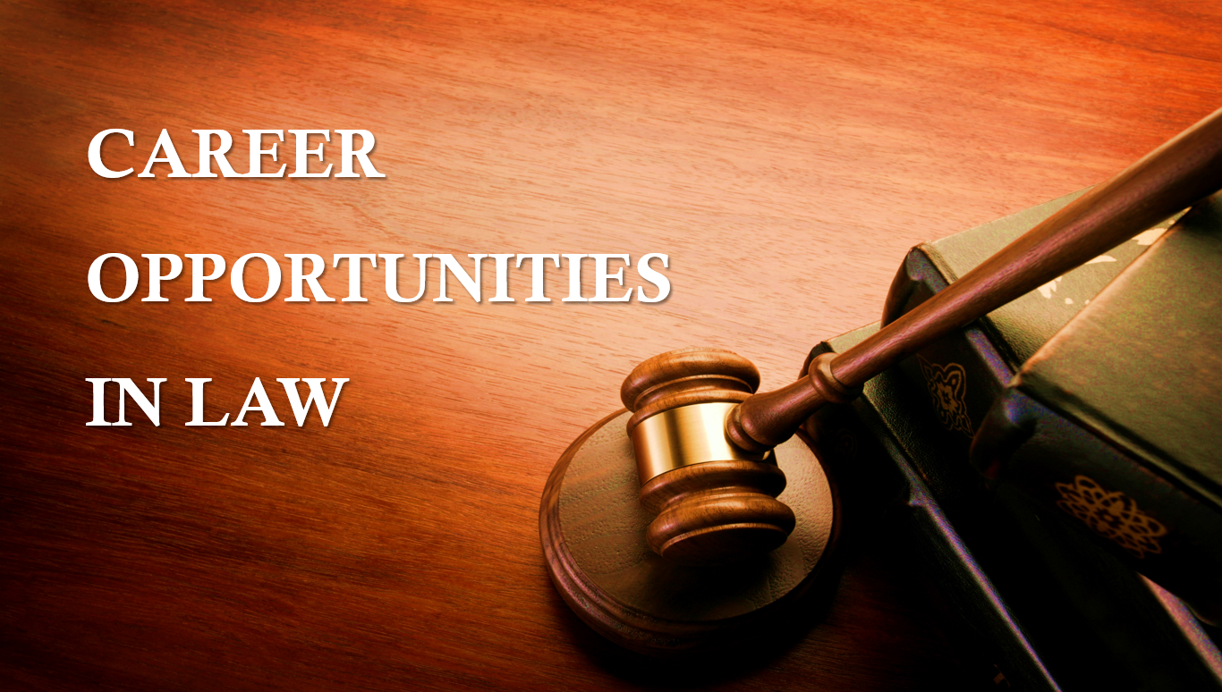 career opportunities in law