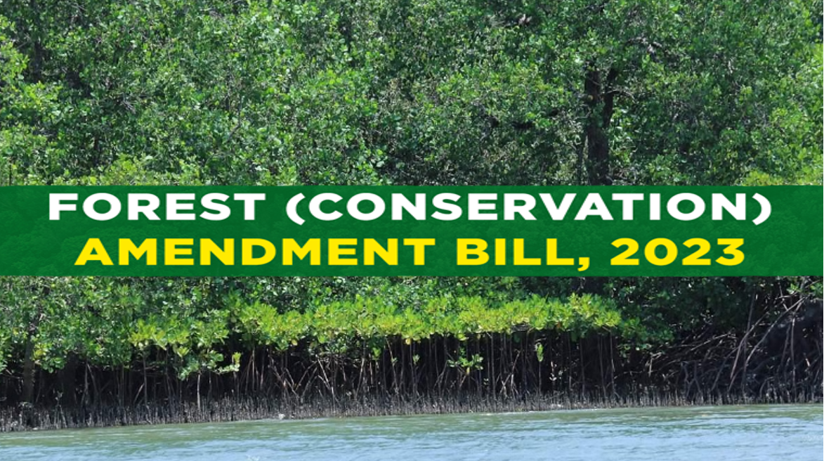 The Centre recently introduced the Forest (Conservation) Amendment Bill