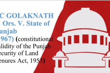 constitutional validity of the Punjab Security of Land Tenures Act, 1953