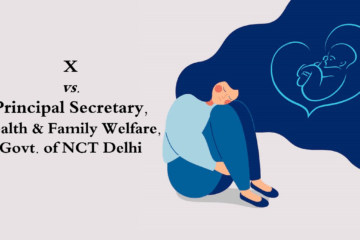 X v. Principal Secretary, Health and Family Welfare, Govt of NCT Delhi