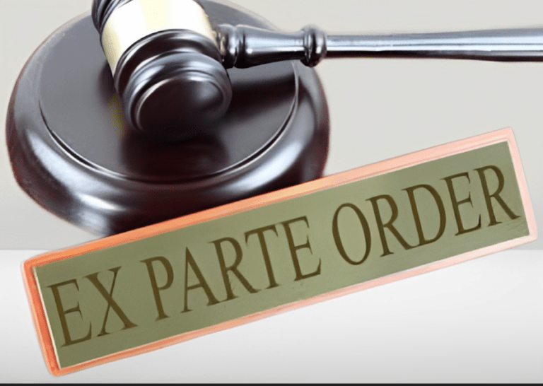 Application For Setting Aside Ex Parte Decree