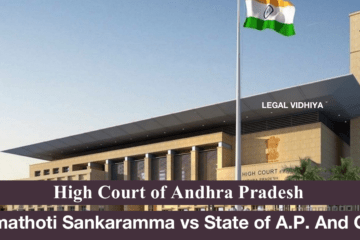 Namathoti Sankaramma vs State of A.P. And Ors. on 15 September, 2000