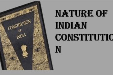 IS INDIAN CONSTITUTION FEDERAL IN NATURE?