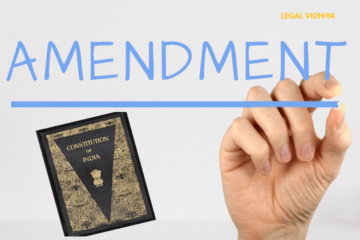 KEY CHANGES BROUGHT BY THE FIRST CONSTITUTIONAL AMENDMENT ACT