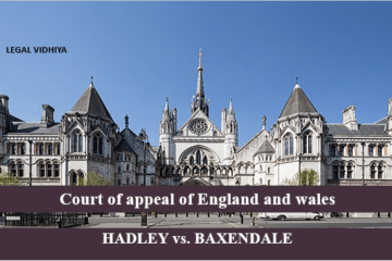 HADLEY vs. BAXENDALE (1854) EWHC J70