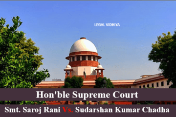 Smt. Saroj Rani Vs. Sudarshan Kumar Chadha