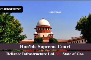 Reliance Infrastructure Ltd. Vs. State of Goa