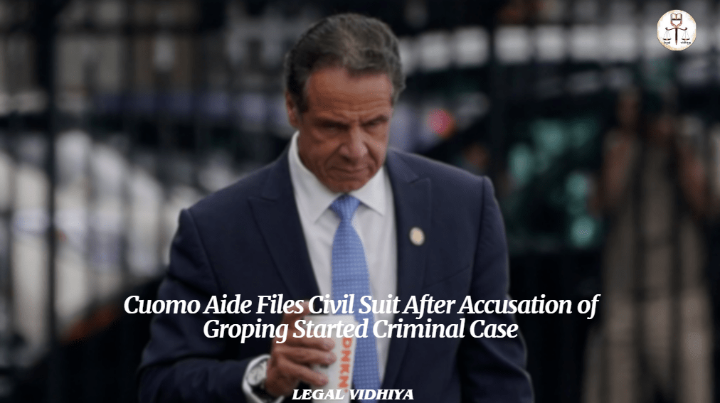 Cuomo Aide Files Civil Suit After Accusation Of Groping Started ...