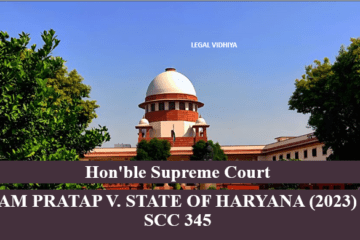 RAM PRATAP V. STATE OF HARYANA (2023) 2 SCC 345