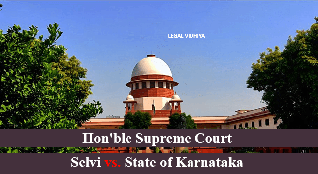 Selvi vs. State of Karnataka