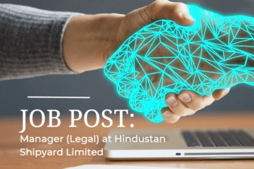 JOB POST: Manager (Legal) at Hindustan Shipyard Limited (HSL), Visakhapatnam [Salary worth Rs. 60k-1.8L; On-site]: Apply by Dec 24