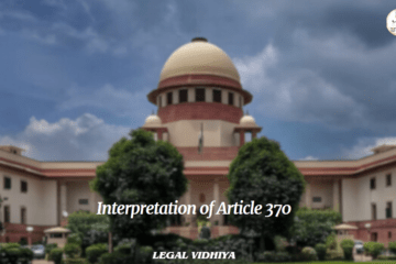 Interpretation of Article 370