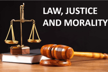 LAW, JUSTICE AND MORALITY