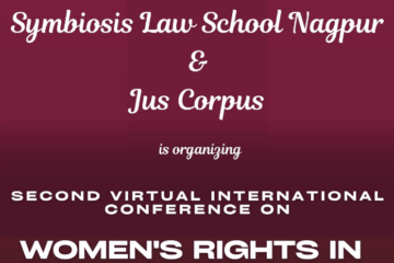 2ND INTERNATIONAL VIRTUAL CONFERENCE ON ‘WOMEN RIGHTS IN EMERGING SOCIETIES’