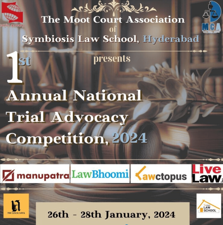 1st Annual National Trial Advocacy Competition 2024 (1st ANTAC 2024) at Symbiosis Law School