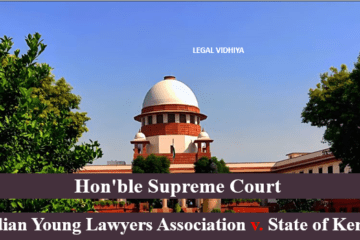 Indian Young Lawyers Association v. State of Kerala