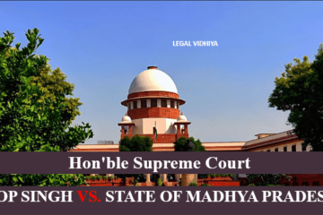 POP SINGH VS. STATE OF MADHYA PRADESH