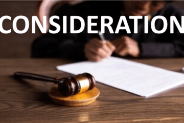 CONSIDERATION MEANING; BASIS AND THE NATURE OF CONSIDERATION; DOCTRINE OF PRIVITY OF CONTRACT AND OF CONSIDERATION, ITS EXCEPTIONS