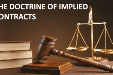 THE DOCTRINE OF IMPLIED CONTRACTS