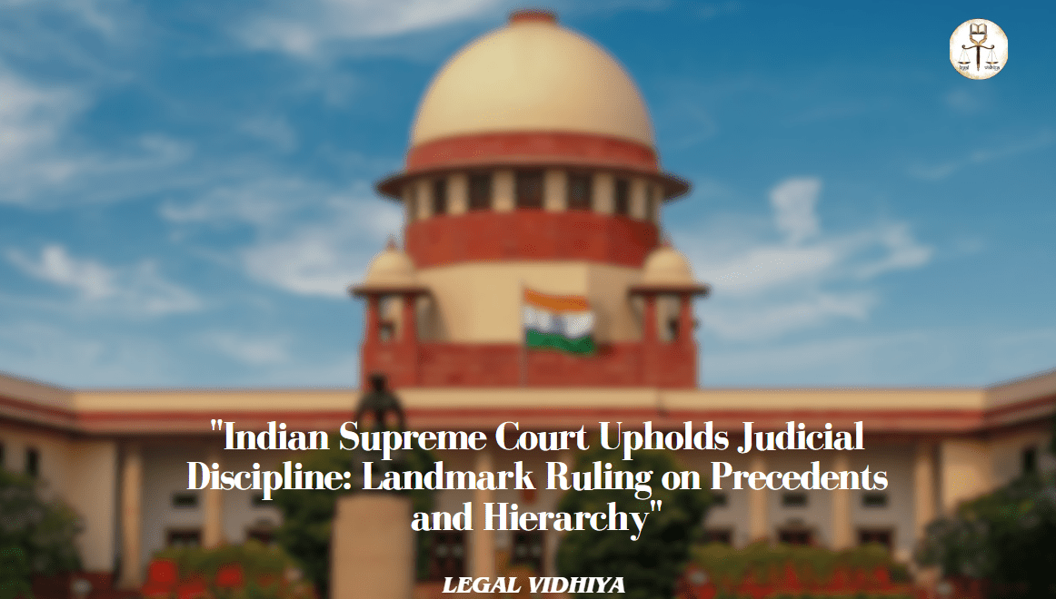 “Indian Supreme Court Upholds Judicial Discipline: Landmark Ruling on ...