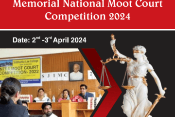1st Justice R.R Aggarwal Memorial National Moot Court Competition 2024 by Siddhartha Law College, Dehradun [Awards Upto Rs. 47.3K]: Register by March 10!