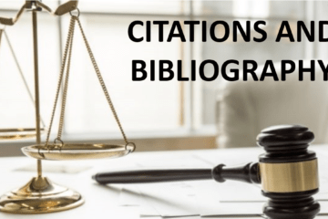CITATIONS AND BIBLIOGRAPHY