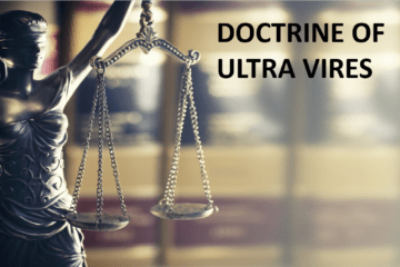 DOCTRINE OF ULTRA VIRES