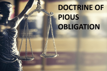 DOCTRINE OF PIOUS OBLIGATION