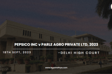 PEPSICO INC v PARLE AGRO PRIVATE LTD, 2023