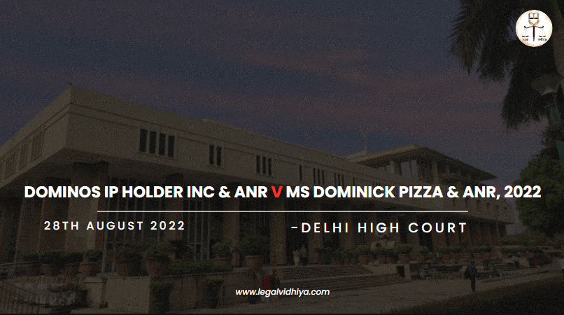 DOMINOS IP HOLDER INC & ANR V MS DOMINICK PIZZA & ANR, 2022