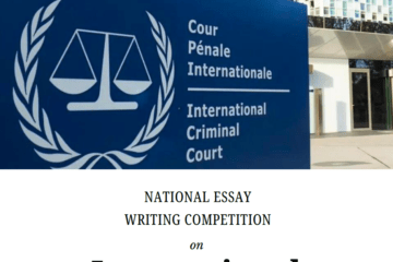 National Essay Writing Competition on International Criminal Law by Centre for Advanced Study in International Humanitarian Law, RGNUL [Cash Prize worth Rs. 15k]: Submit by April 30