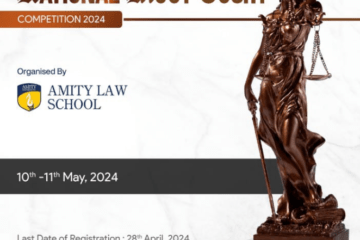 1st Justice Anil Kumar Upadhyay, Memorial NationalMoot Court Competition, 2024