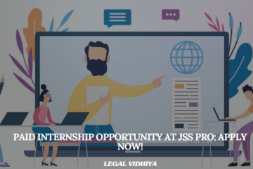 Paid Internship Opportunity at JSS Pro: Apply Now!