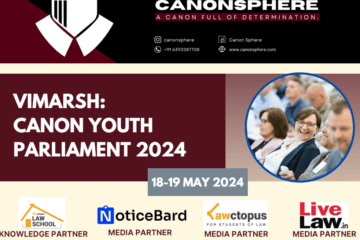 VIMARSH: CANON YOUTH PARLIAMENT 2024