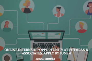 Online Internship Opportunity at Puthran & Associates: Apply by June 4