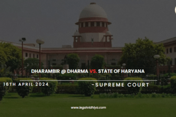 DHARAMBIR @ DHARMA VS. STATE OF HARYANA 