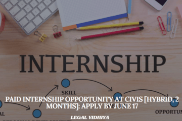 Paid Internship Opportunity at Civis [Hybrid, 2 Months]: Apply by June 17