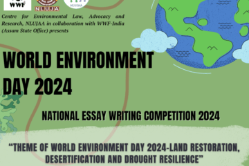 National Essay Competition by NLU Assam and WWF- India [Prizes Worth Rs. 9k]: Submit by June 5