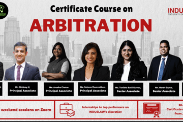 10-Week Online Certificate Course on ARBITRATION, BY Jus Corpus.