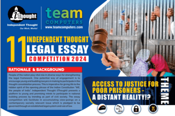 Legal Essay Competition by Independent Thought [Cash Prizes Upto Rs. 23k]: Submit by July 15!