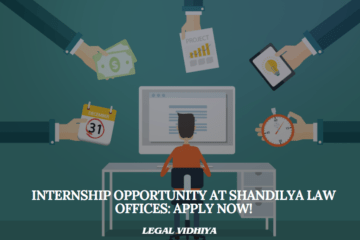 Internship Opportunity at Shandilya Law Offices: Apply Now!