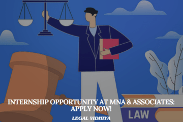 Internship Opportunity at MNA & Associates: Apply Now!