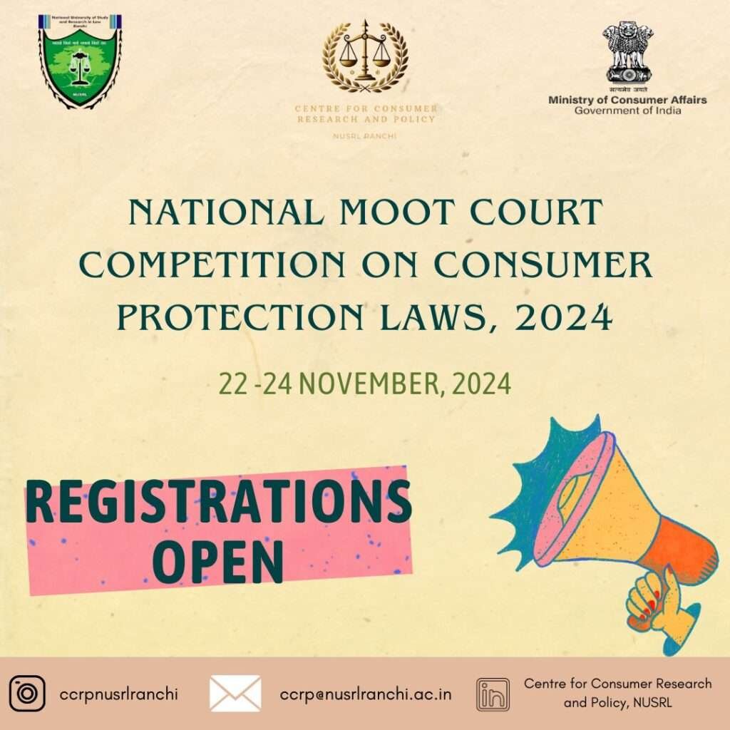 National Moot Court Competition on "Consumer Protection Laws", 2024.