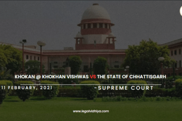 KHOKAN @ KHOKHAN VISHWAS vs THE STATE OF CHHATTISGARH 