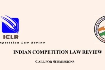 Call for Papers | Indian Competition Law Review by NLU Jodhpur: Submit by Oct 26