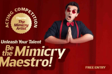 The Mimicry Artist Acting Contest by Tap Your Talents [Free; Online; Open to All; Win Amazon Vouchers]: Submit by Nov 18!