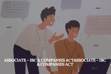 JOB POST- Associate at IBC & Companies Act