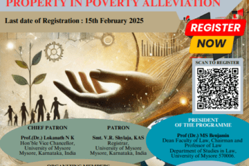 International Webinar on the Role of AIntellectual Property in Poverty Alleviation.