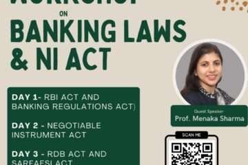 3-Day Workshop on Banking Laws and NI Act by Legal Vidhiya [22 – 24 Mar. 2025]